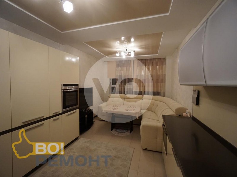 Кухонный гарнитур из листового камня-102